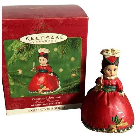 Hallmark Keepsake Victorian Christmas Madame Alexander Ornament 2001 Collectible - Picture 1 of 12